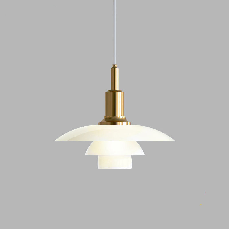 WOMO Suspension Opaline Verre Design-WM2116