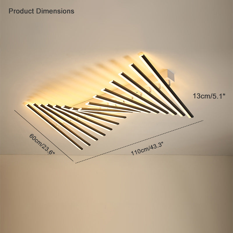WOMO Multiple Bar LED Ceiling Light - WM1106