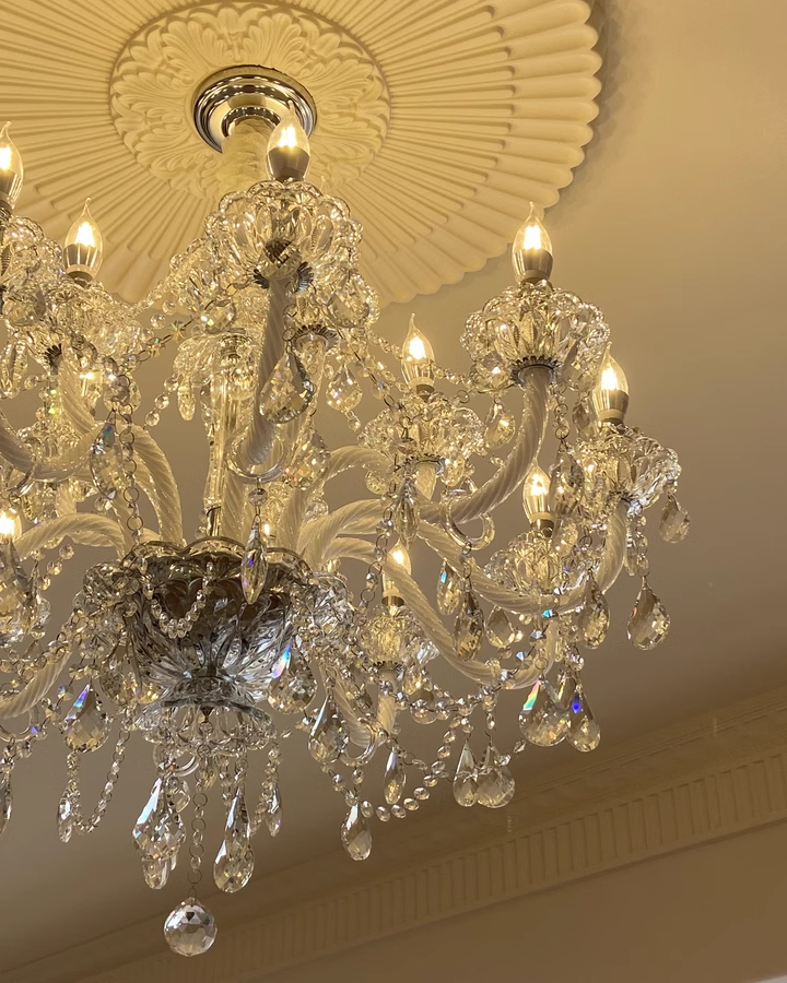WOMO Lustre Luxe Cristal pour Salon-WM2340