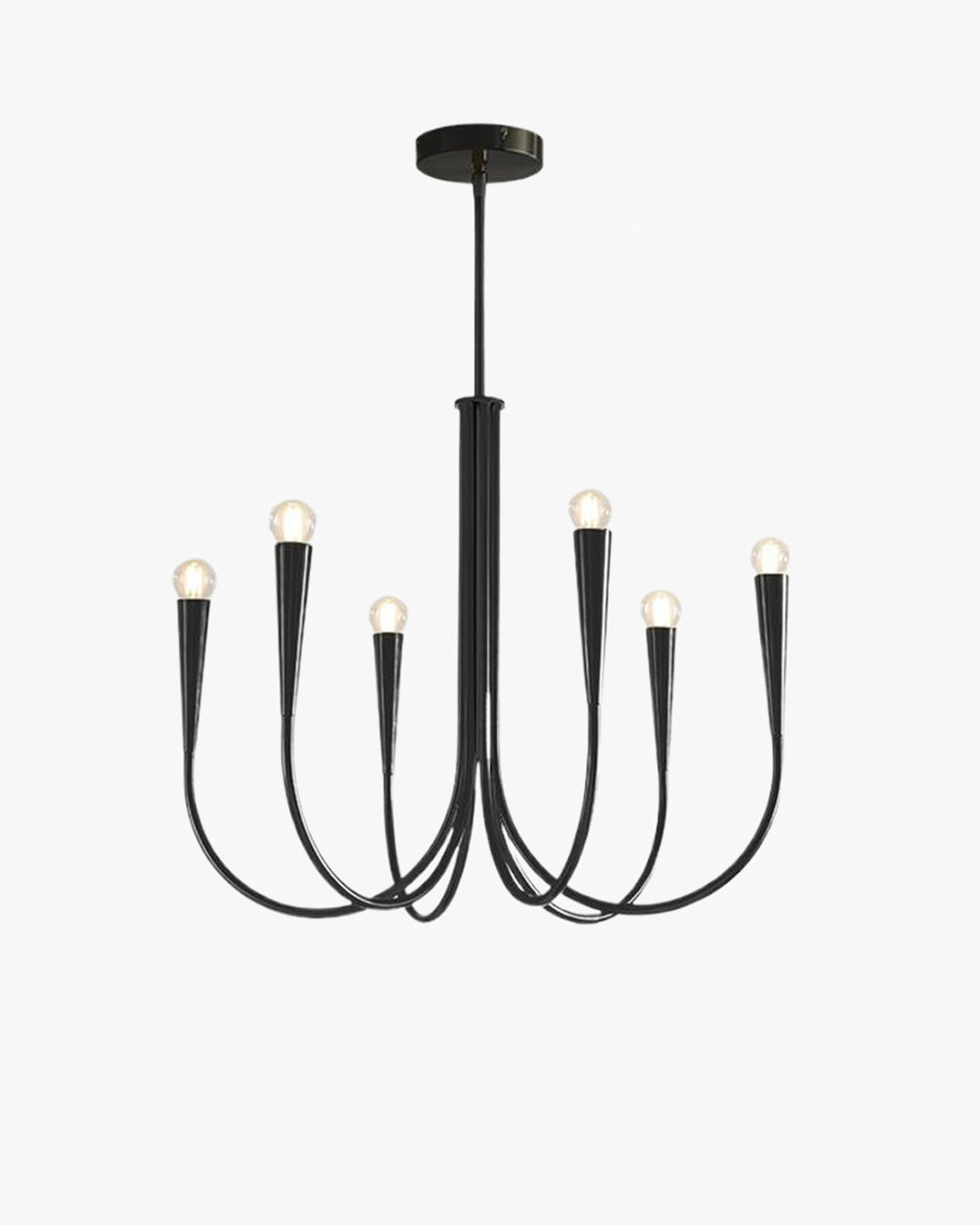 WOMO Lustre Bras Articulé Bougie Doré/Noir-WM2508