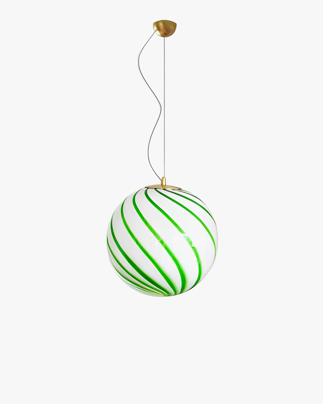 Suspension WOMO Swirl Glass Globe-WM2613