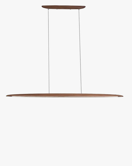 Suspension LED linéaire en bois WOMO-WM2523