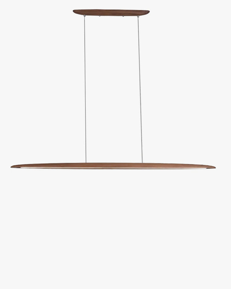 Suspension LED linéaire en bois WOMO-WM2523