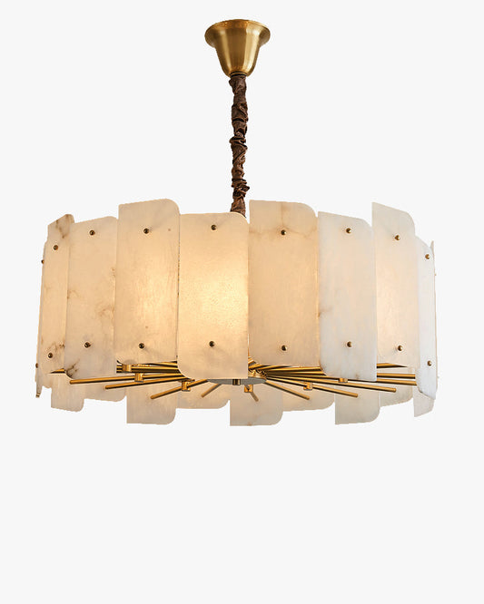 Lustre rond en albâtre WOMO-WM2391