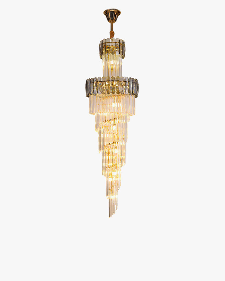 Lustre en cristal en cascade WOMO-WM2387