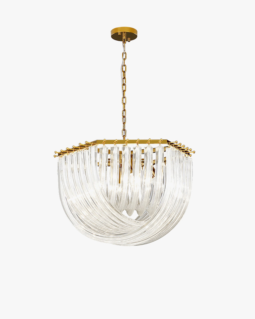 Lustre en verre à ruban WOMO-WM2590