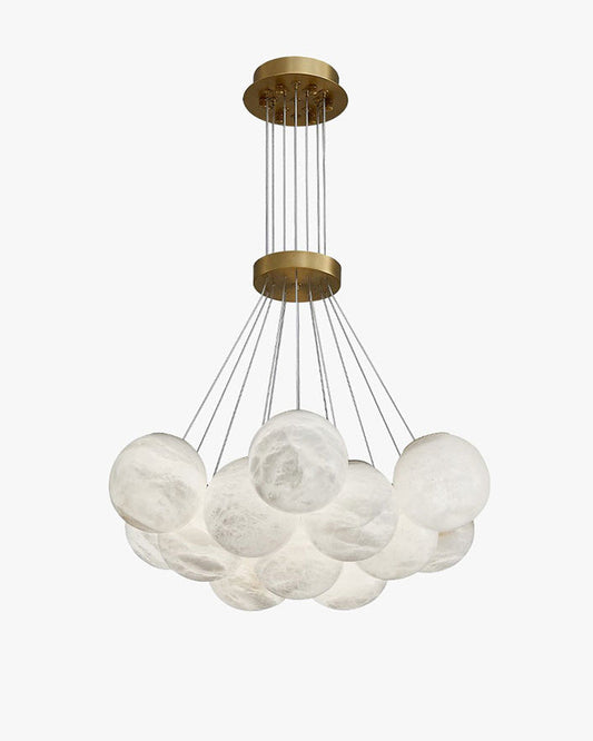 WOMO Alabaster Bubble Cluster Chandelier-WM2865