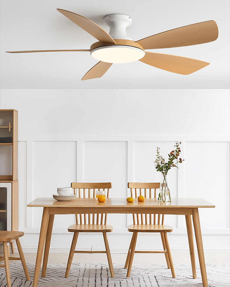 WOMO Ventilateur de plafond bas 5 Pales-WM5190
