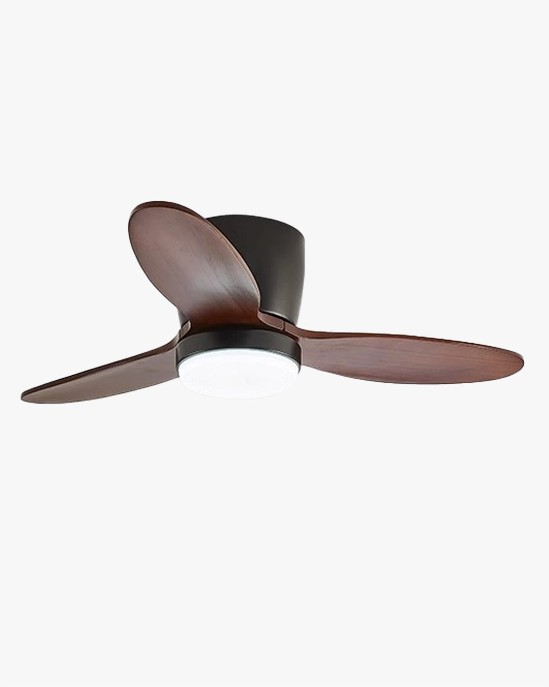 Lampe de ventilateur de plafond WOMO Mid Century Modern Hugger-WM5115