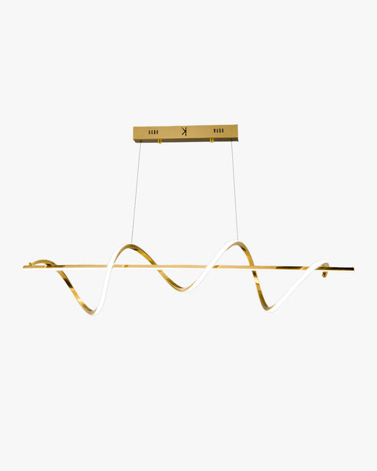 WOMO Lustre Lineaire Doré Salle à Manger-WM2723