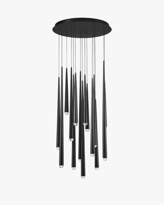 Lustre à tube en cascade WOMO-WM2914