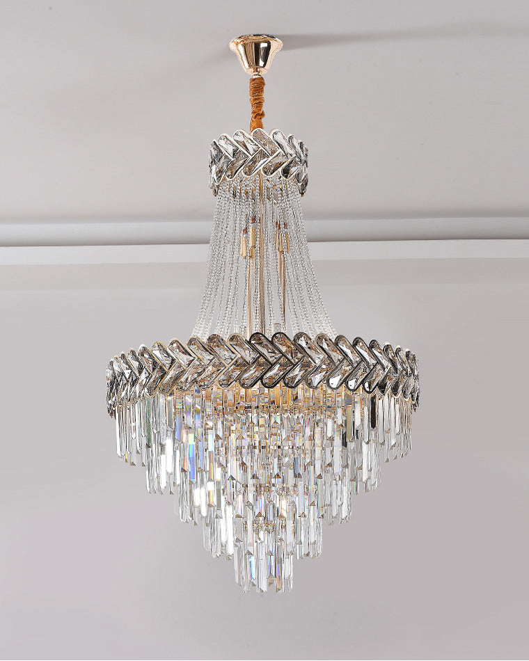 Lustre en cristal à plusieurs niveaux WOMO-WM2381