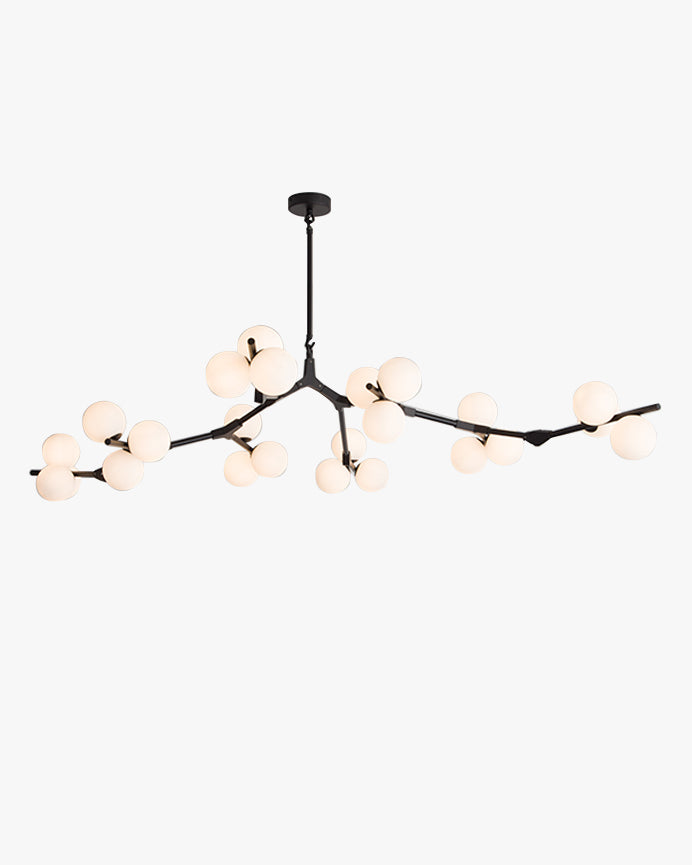 WOMO Lustre Boule Branche Verre-WM2254