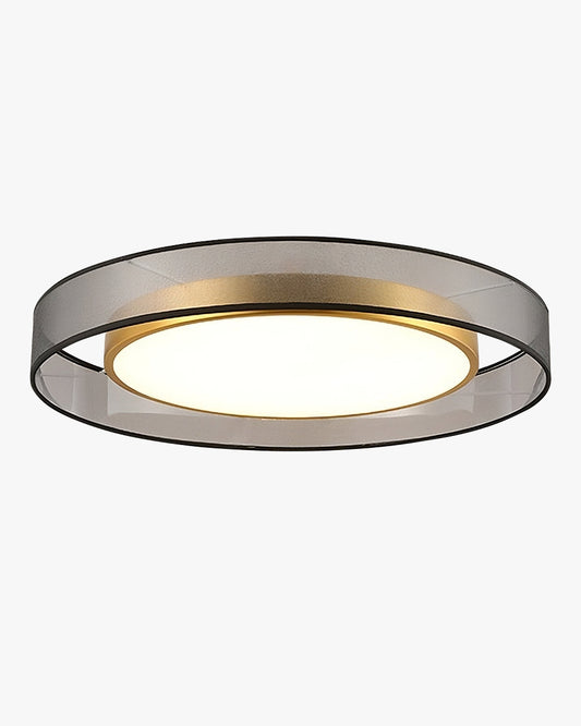 WOMO Plafonnier Rond Tissu - WM1033