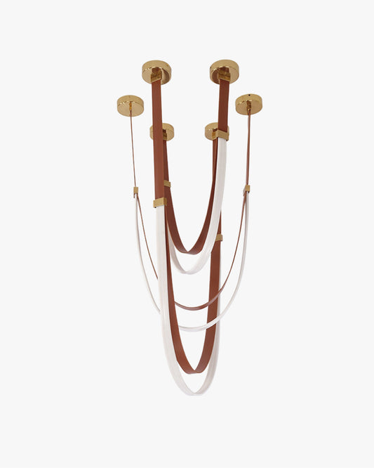 WOMO Lustre Simili-Cuir Led Décorative-WM2908
