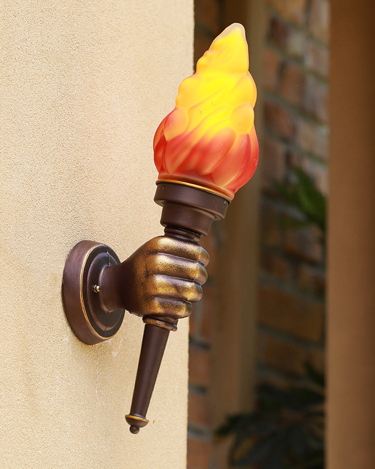 WOMO Applique Murale Extérieure Torche-WM9072