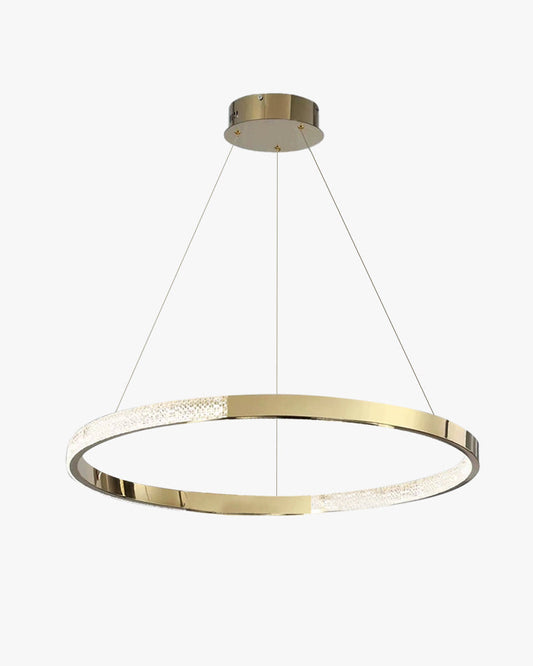 Lustre à LED WOMO à bague en or-WM2795