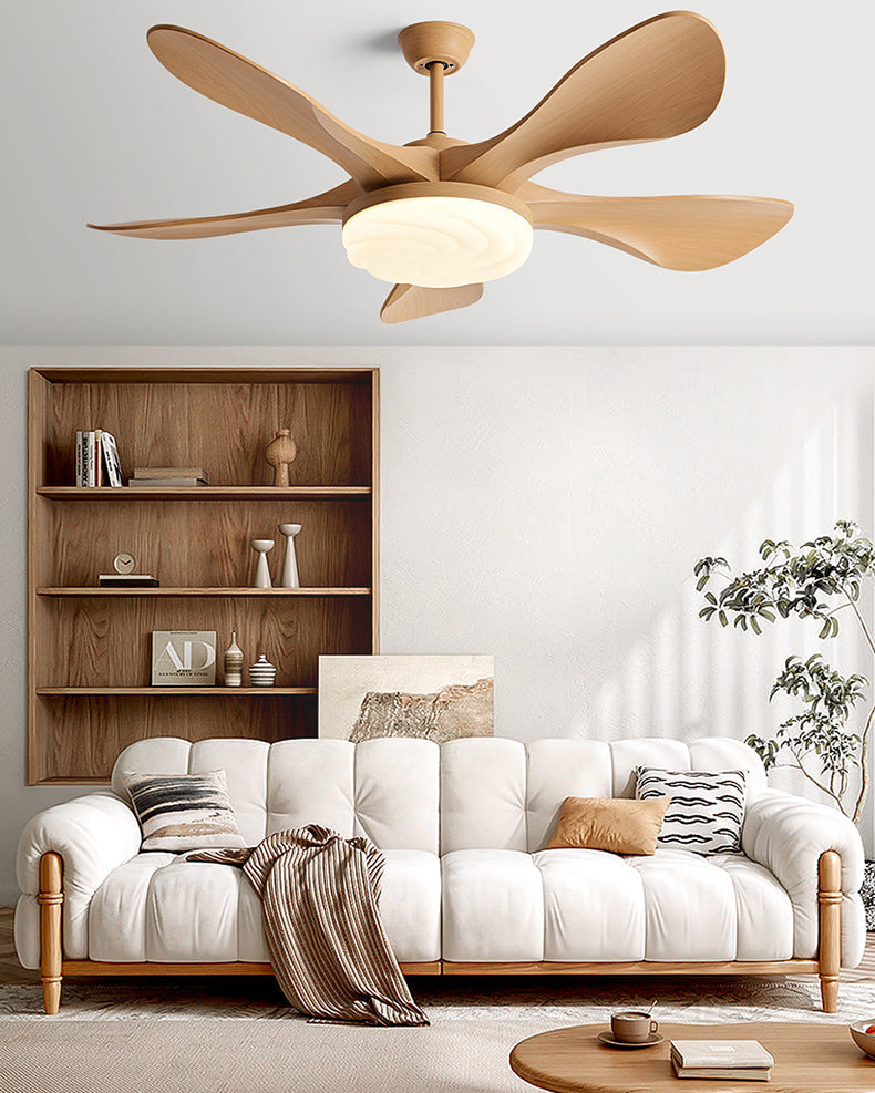Ventilateur de plafond moderne WOMO avec lumière vive - WM5256