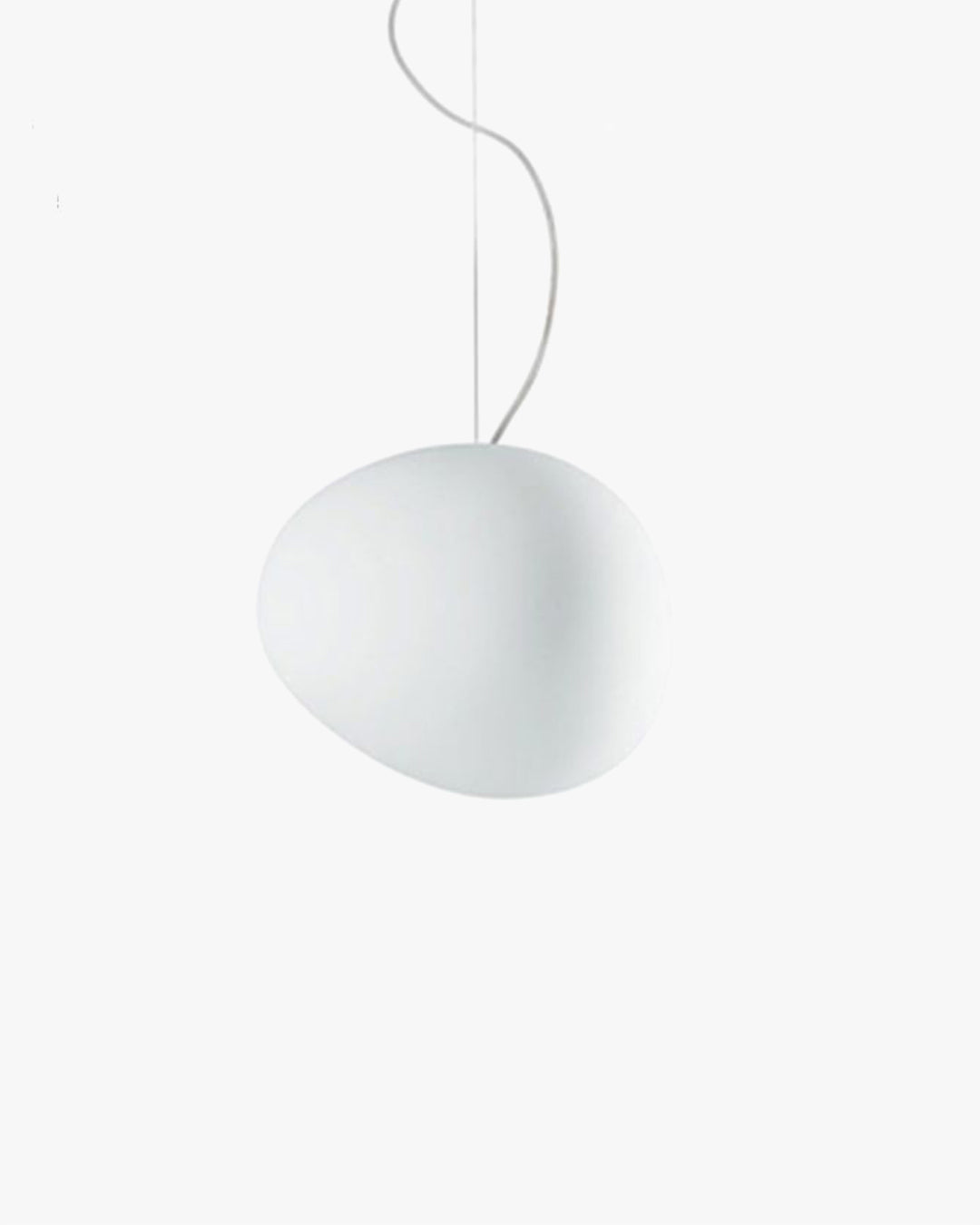 WOMO Suspension Boule Verre Blanc Moderne-WM2497