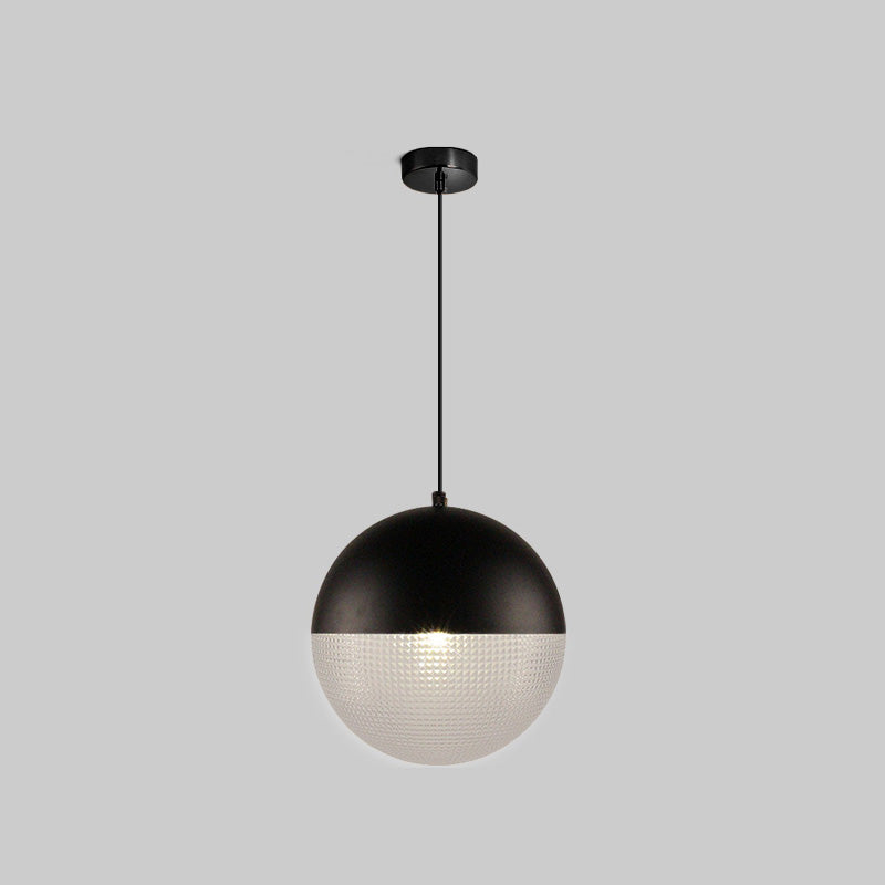 WOMO Suspension Boule Verre Art Déco-WM2065