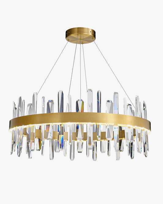 WOMO Lustre Luxe Rond Cristal-WM2485a