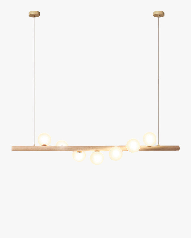 WOMO Lustre Lineaire Boule Verre-WM2055