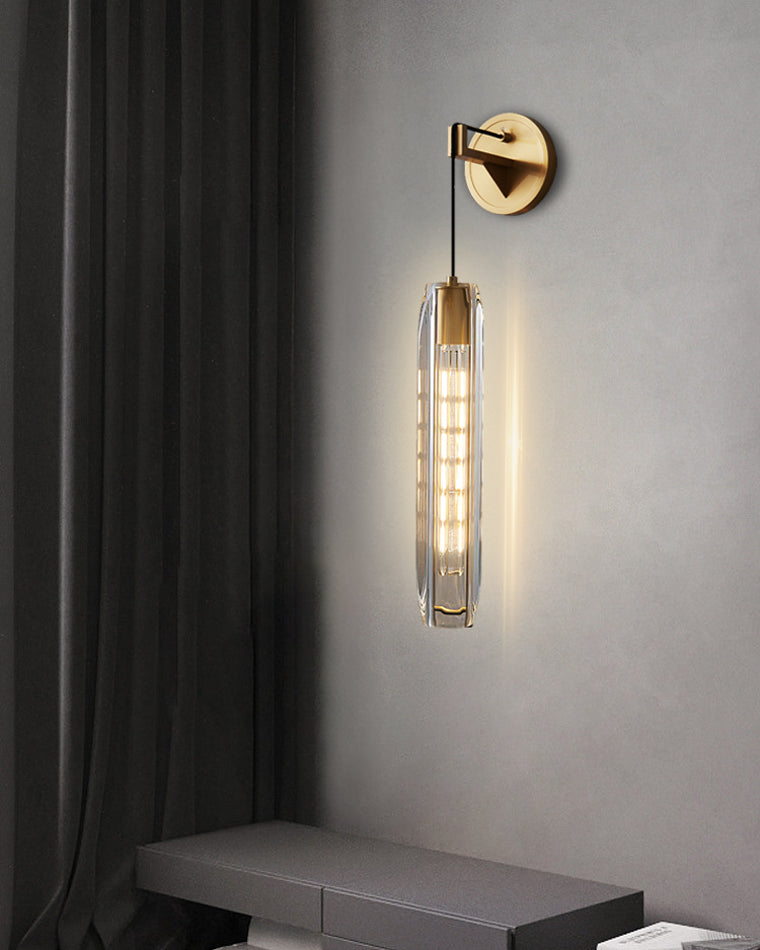 Applique murale en cristal suspendue WOMO-WM6094