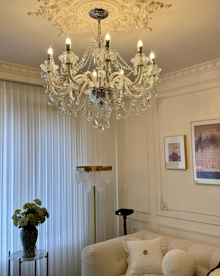 WOMO Lustre Luxe Cristal pour Salon-WM2340