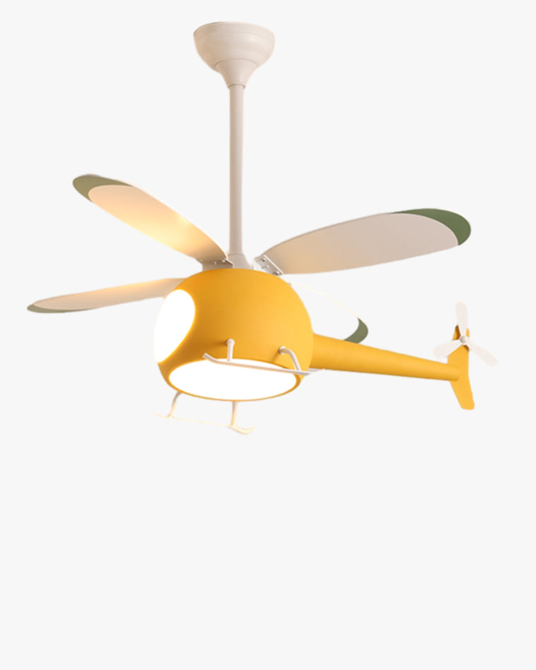 WOMO Ventilateur de plafond pour enfant Avion-WM5007