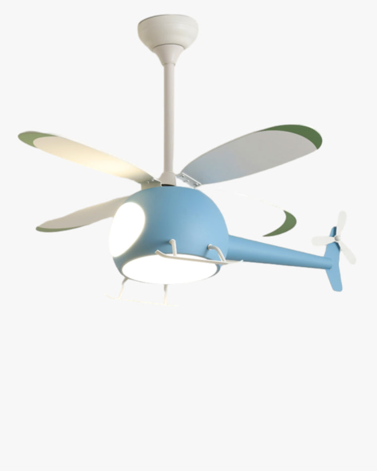 WOMO Ventilateur de plafond pour enfant Avion-WM5007