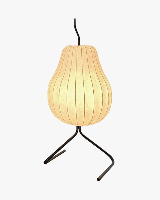 WOMO Lampe sur Pied Lanterne Poire en Soie - WM7126