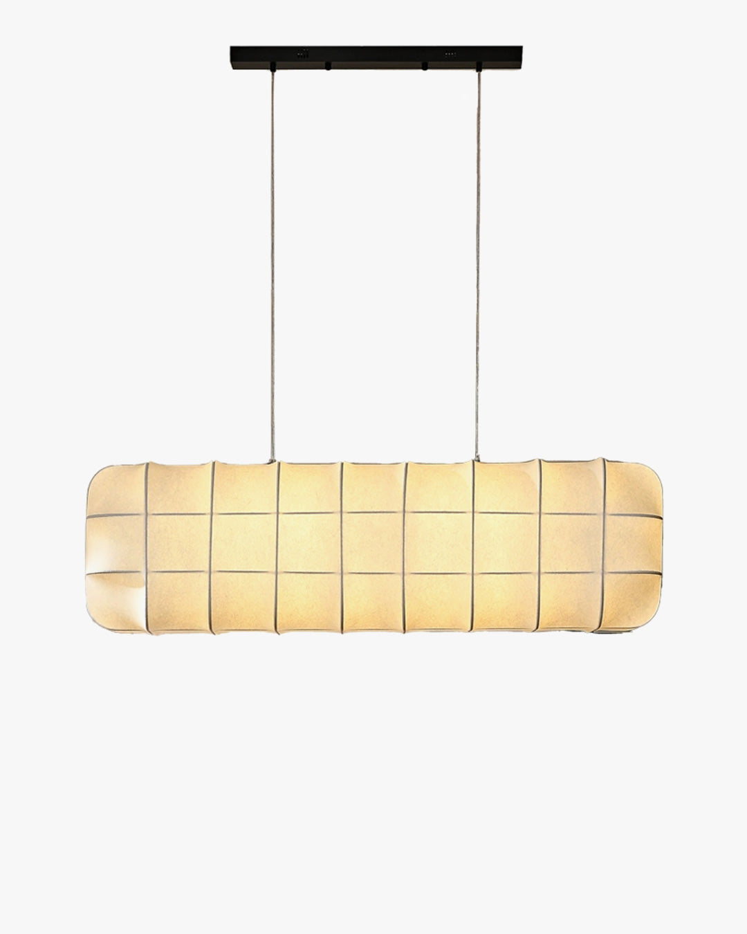 Lustre rectangulaire en tissu WOMO-WM2957