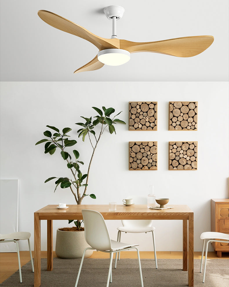 Lampe de ventilateur de plafond moderne WOMO 3 pales - WM5249