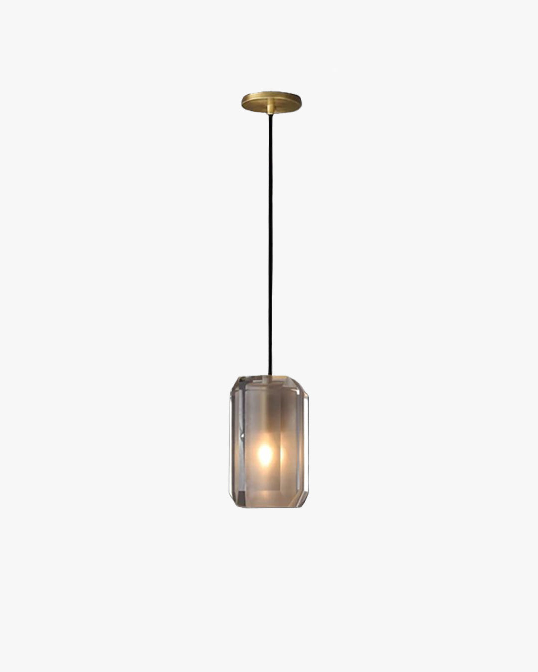 Suspension rectangulaire en cristal WOMO-WM2682