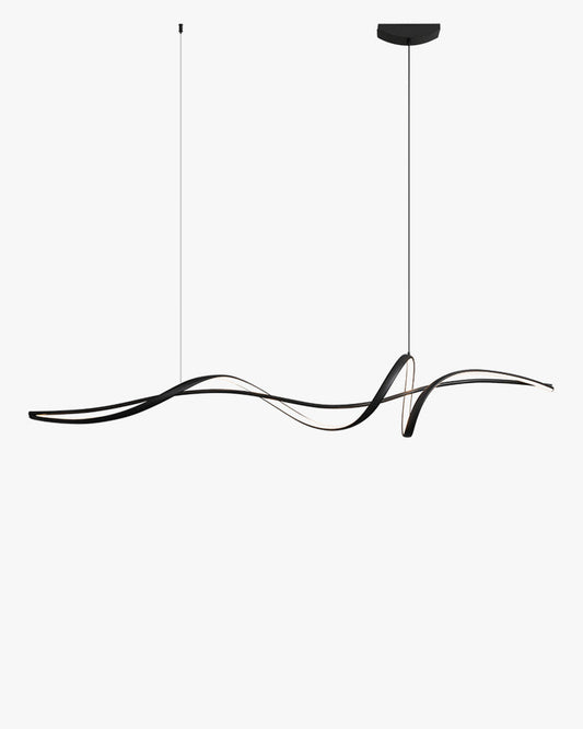 WOMO Suspension Lineaire Vague Led Minimaliste-WM2299
