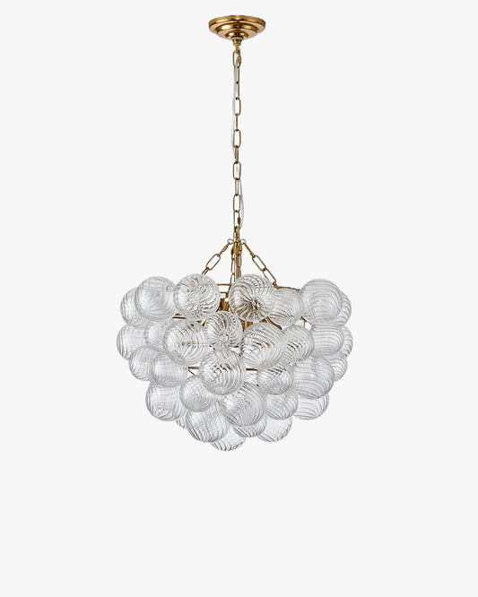 WOMO Lustre Grappe Bulles de Verre Transparent-WM2180