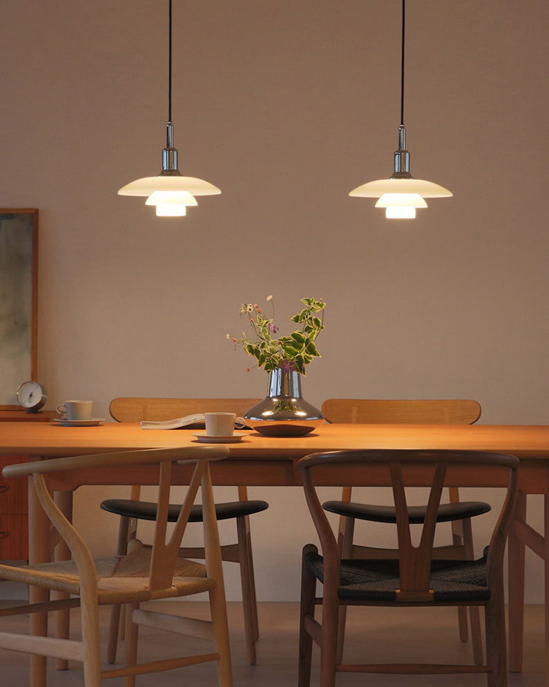 WOMO Suspension Opaline Verre Design-WM2116