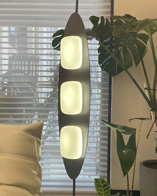 WOMO Lampe sur Pied Bois Ovale Moderne - WM7080