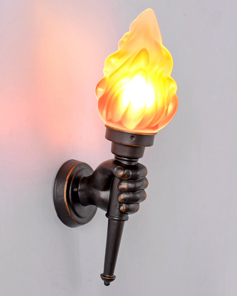 WOMO Applique Murale Extérieure Torche-WM9072