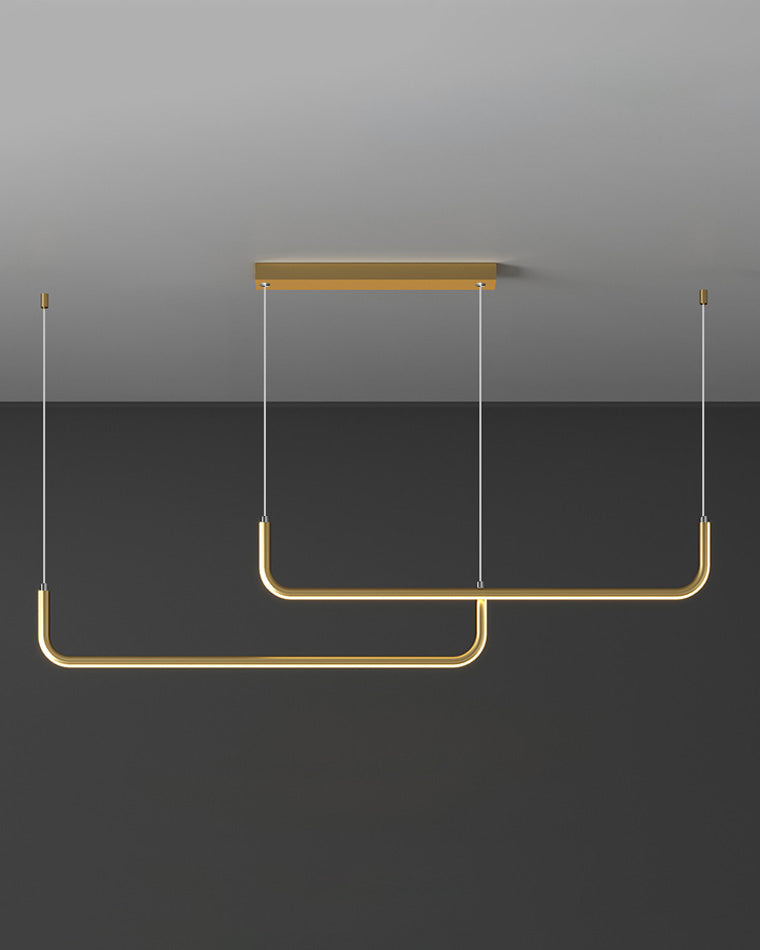WOMO Suspension Lineaire Led Minimaliste-WM2001