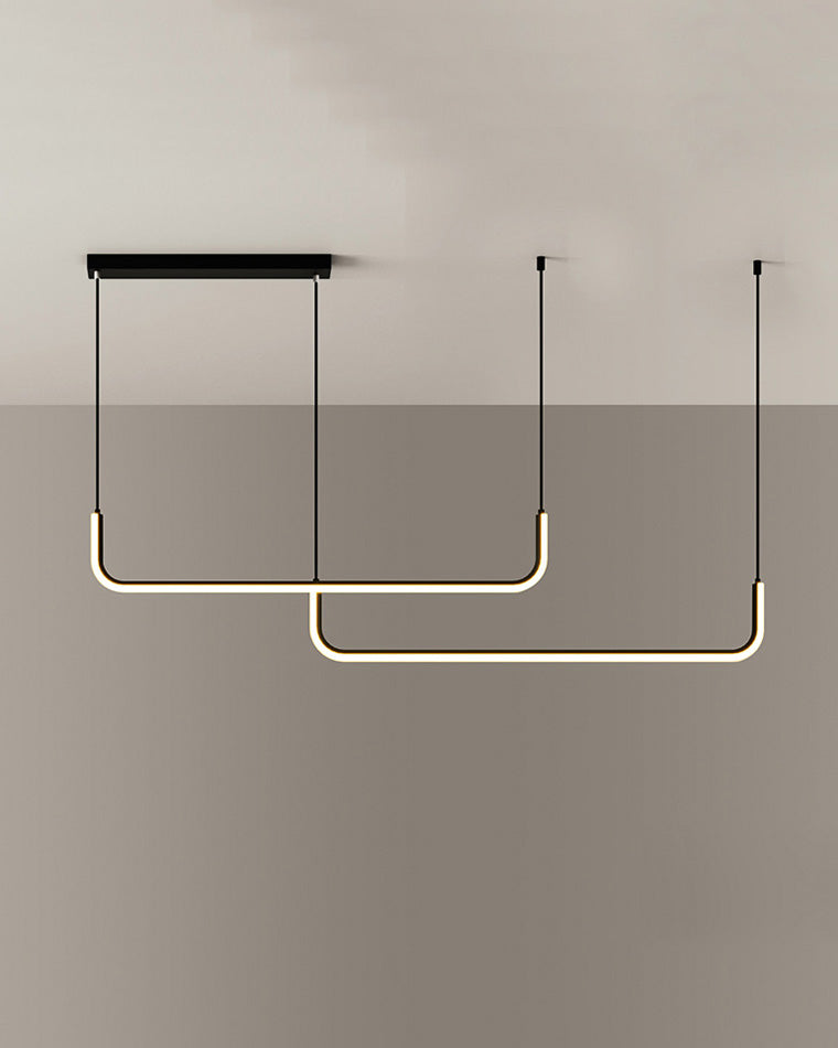 WOMO Suspension Lineaire Led Minimaliste-WM2001