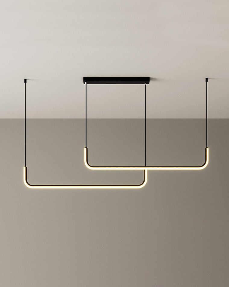 WOMO Suspension Lineaire Led Minimaliste-WM2001