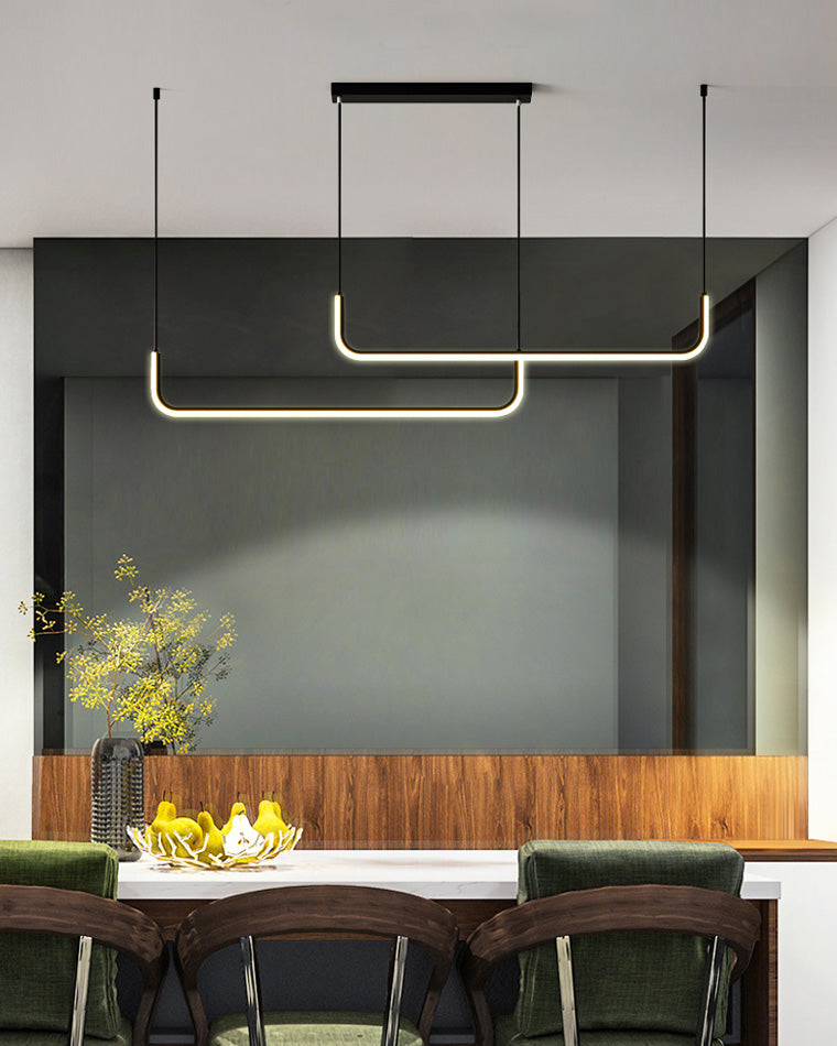 WOMO Suspension Lineaire Led Minimaliste-WM2001