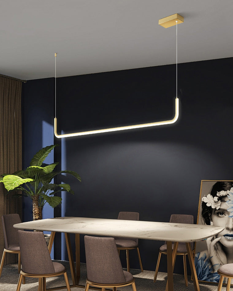 WOMO Suspension Lineaire Led Minimaliste-WM2001