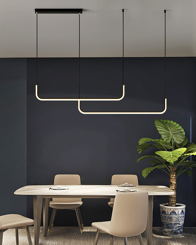 WOMO Suspension Lineaire Led Minimaliste-WM2001