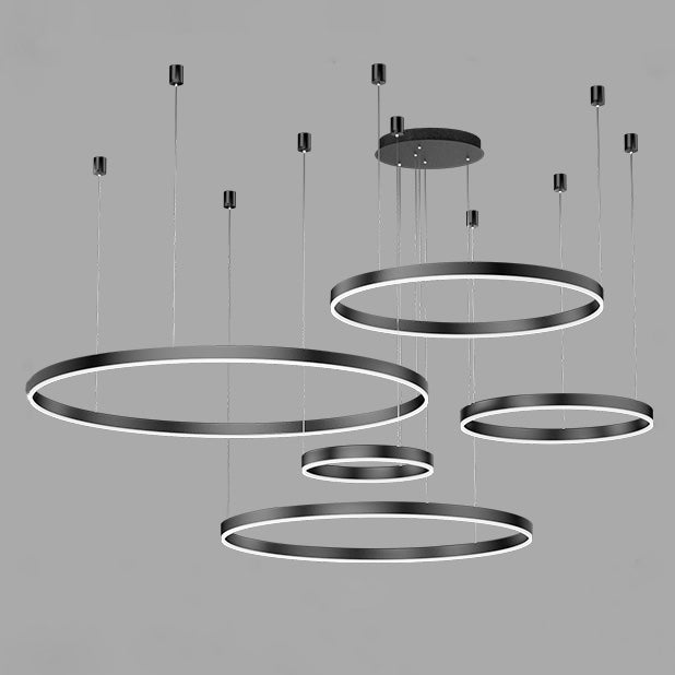 WOMO Lustre Multiple Cercle Led-WM2003