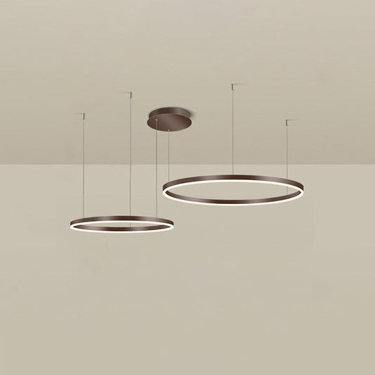WOMO Multiple Circle LED Chandelier-WM2003