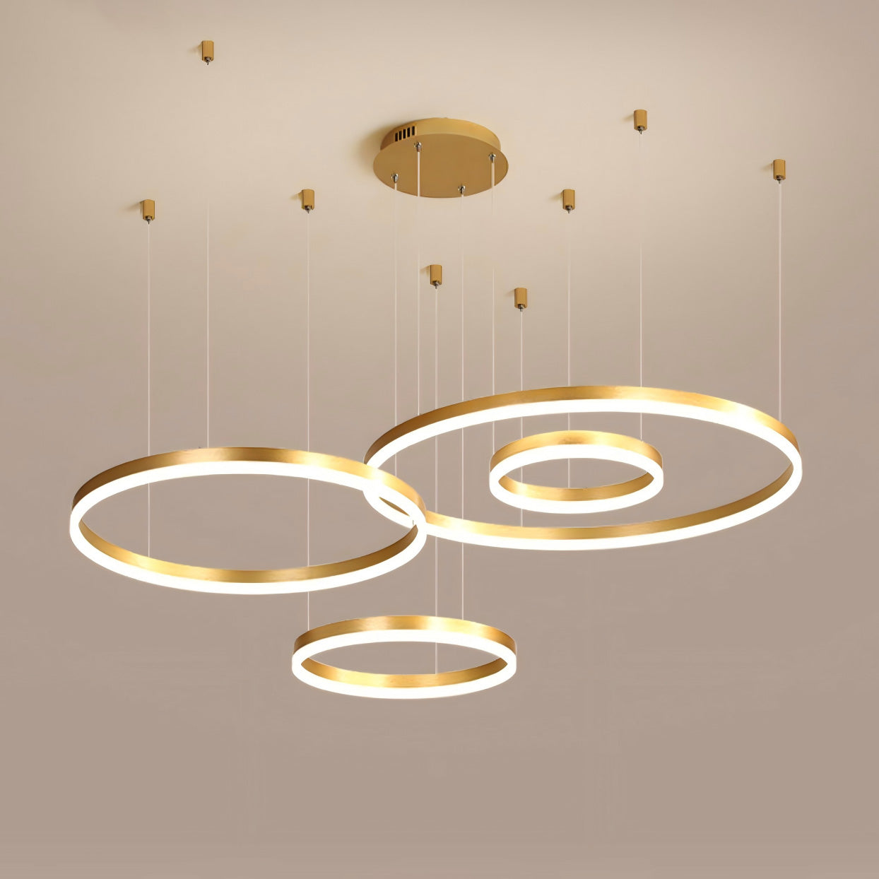 WOMO Lustre Multiple Cercle Led-WM2003