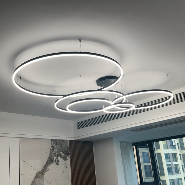 WOMO Lustre Multiple Cercle Led-WM2003