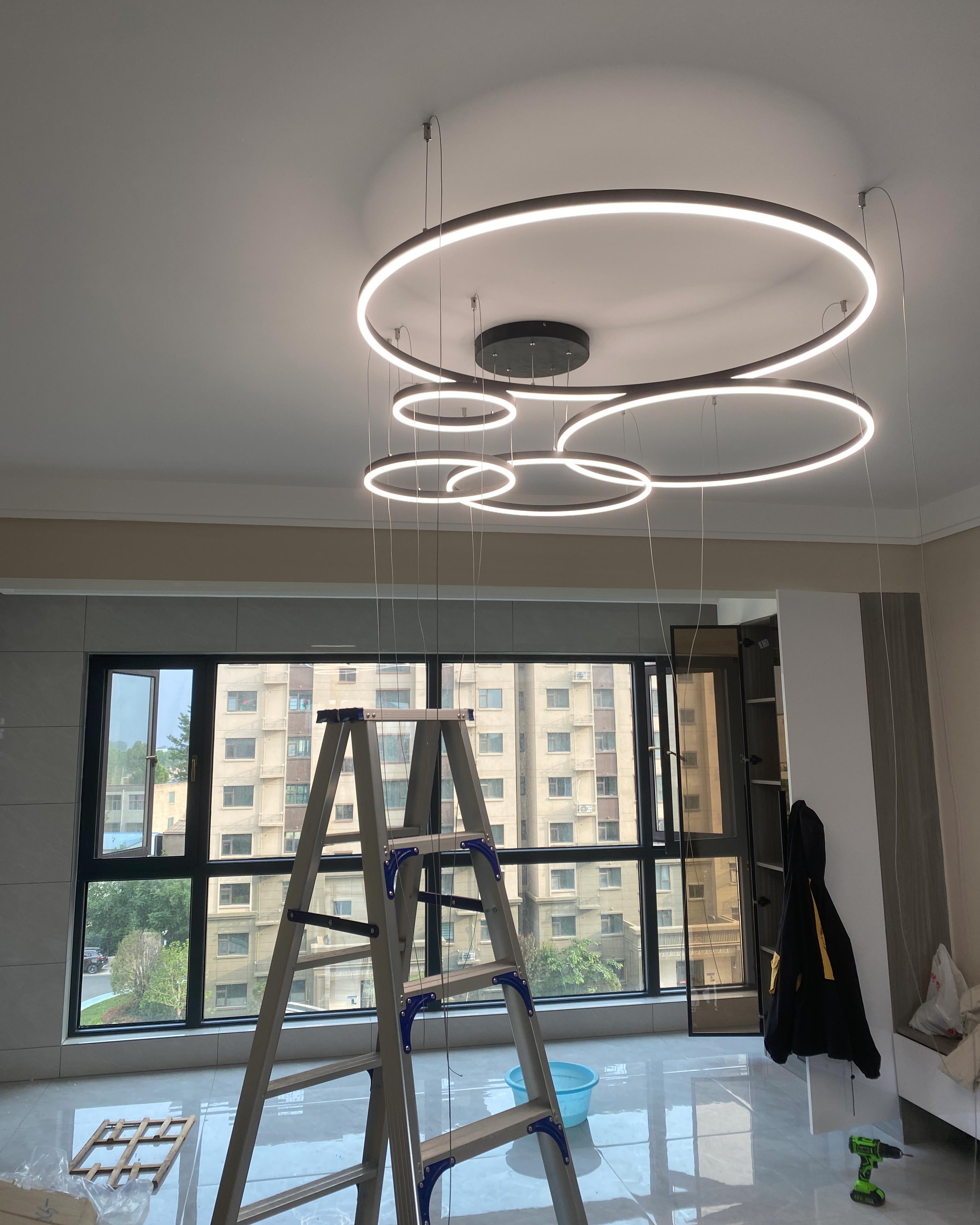 WOMO Lustre Multiple Cercle Led-WM2003